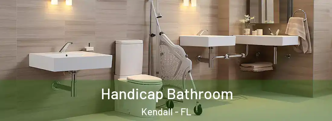  Handicap Bathroom Kendall - FL
