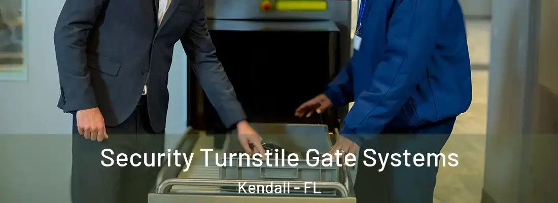  Security Turnstile Gate Systems Kendall - FL